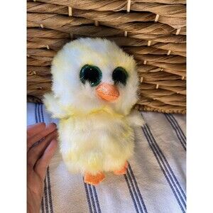 Ty Beanie Boo Easter Lemon Drop the Chick  7" Stuffed Animal Plush 2019